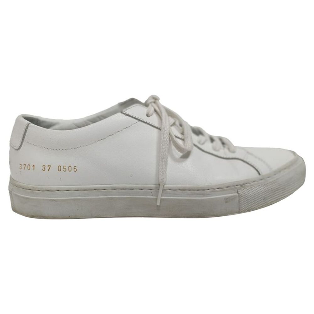 Common Projects Original Achilles Sneakers in White Leather